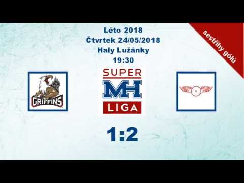 MH Superliga (Léto 2018) - Griffins vs. Red Wheels 1:2 - sestřih gólů