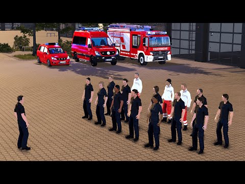 First Day of a German Firefighter – Emergency Call 112