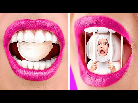IF OBJECTS WERE PEOPLE || Funny Food, Makeup Situations We Can Relate To! Comedy by 123 GO SCHOOL