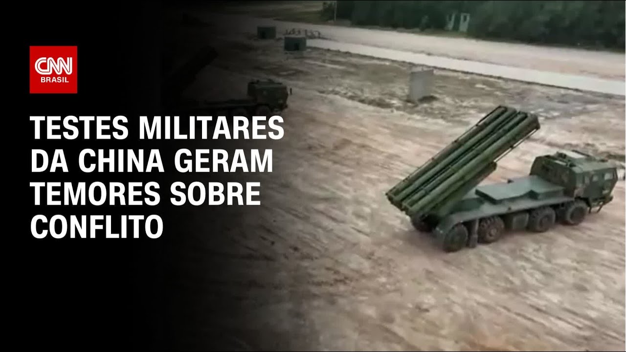 Testes militares da China geram temores sobre conflito | WW