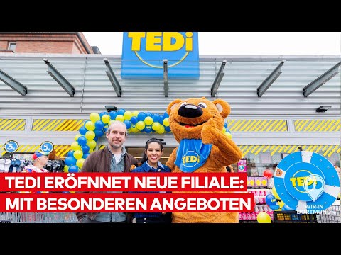 Eröffnungstag der neuen TEDi-Filiale