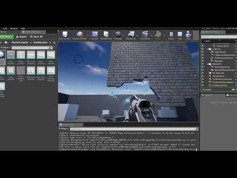 Unreal Engine - Apply Damage to Destructible with Projectile using Blueprints