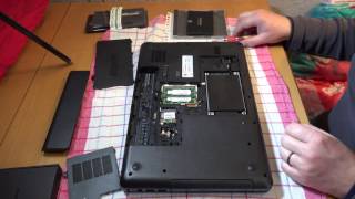 HP 635 Speicher aufrüsten und SSD einbauen