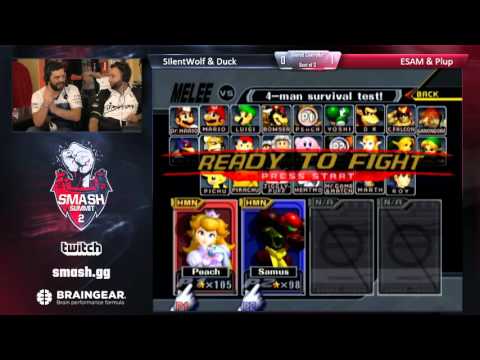 SilentWolf/Duck vs ESAM/Plup - Shared Controller - Smash Summit 2