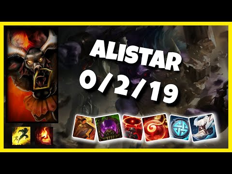 Alistar vs Maokai KOREAN Challenger SUPPORT (0/2/19) - v11.1