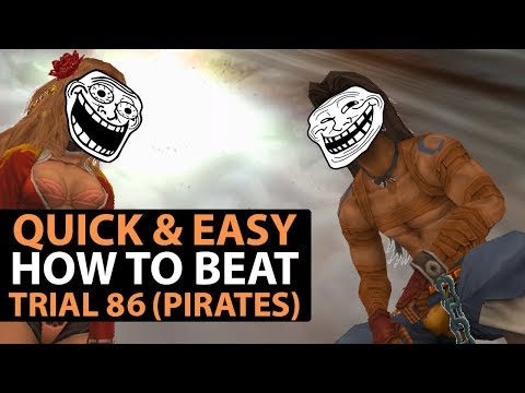 Final Fantasy 12 The Zodiac Age How To Kill The Pirates (Trial Mode Stage 86) QUICK & EASY STRATEGY!