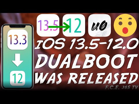 iOS 13.5 / 13.0 / 12.0 New DUALBOOT TOOL RELEASED! You Can Have Two iOS Versions At The Same Time!