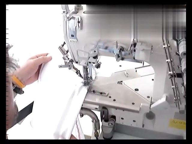 Плоскошовная машина для подгибки низа изделия и рукавов Aurora А-1600D-35/EUT