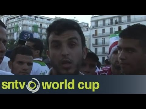 Belgium vs Algeria | Algeria fans disappointed with performance - Brazil World Cup 2014