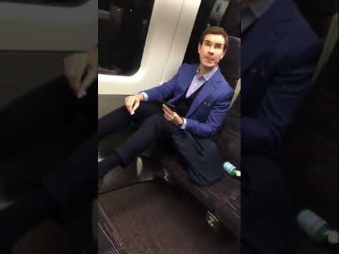 Jimmy Carr Mistaken For Alan Carr On A Train #Shorts