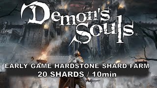 Demon's Souls (PS5) | Early Hardstone Shard Farm 20 / 10mins (Easy & Zero Risk)