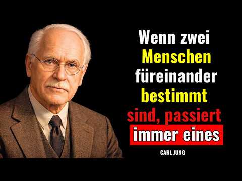 Wenn zwei Menschen füreinander bestimmt sind, geschieht immer eines | Carl Jung