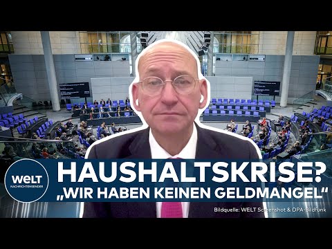 BUNDESTAG: Haushaltskrise! "Mangel an politischer Fähigkeit, Geld richtig zu verwenden!“