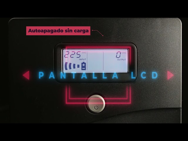 Lapara VST 1500VA LCD SAI video