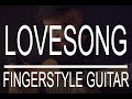 (Lovesong) The Cure - live fingerstyle acoustic ...