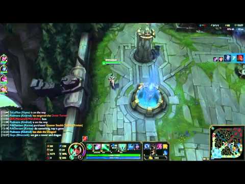 League of Legends - Traditional Karma vs. Dr. Mundo (Top)