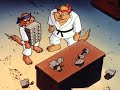 Swat Kats T Bone And Razor Practice Some Karate Lessons