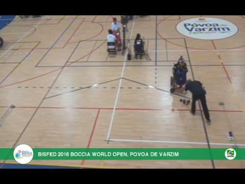 BRASIL no BISFED 2016 BOCCIA WORLD OPEN - POVOA DE VARZIM