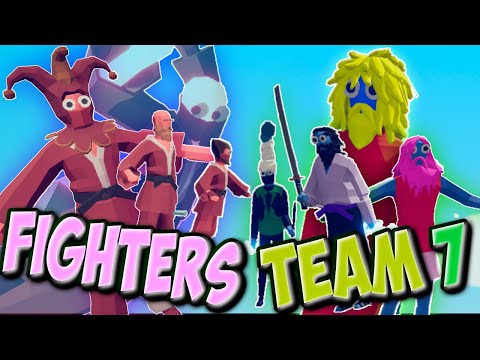 TABS Mini Story -  NARUTO Team 7 vs Fighter Trio | Mods Gameplay