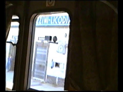 Interni carrozze "centoporte" treno speciale Vizzini - 13/08/1995