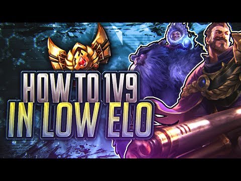 Tarzaned | HOW TO 1V9 IN LOW ELO | UNRANKED TO CHALLENGER HIGHLIGHTS!