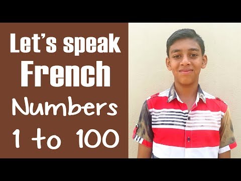 LET'S SPEAK FRENCH | NUMBERS 1 to 100 | பிரெஞ்சு பேசலாம்