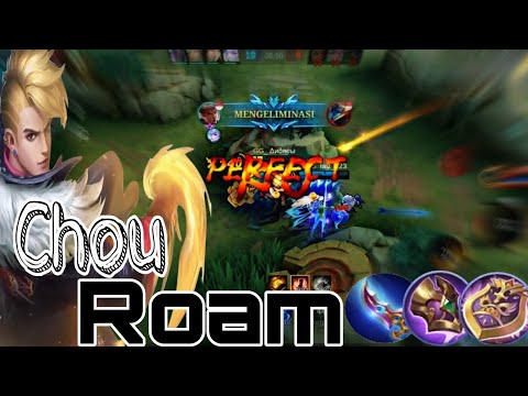 Chou Go Ballistic Roaming | Chou Roam Build | Mobile Legends