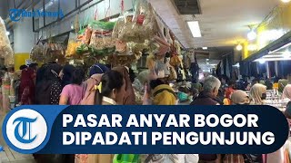 Jelang Lebaran, Kios Baju di Pasar Anyar Sudah Dipadati Pengunjung