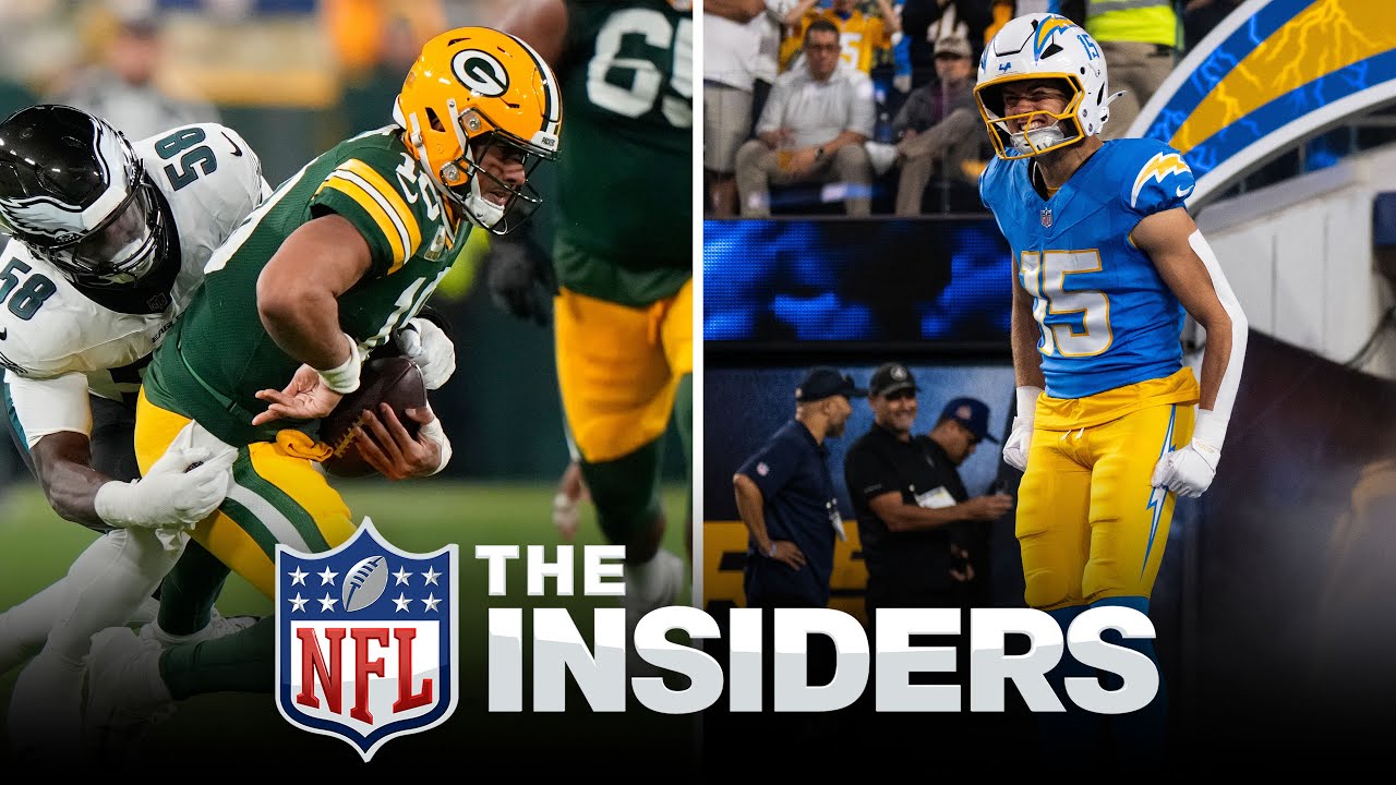 What’s wrong with the Packers offense?, Chargers WR Ladd McConkey joins the show | The Insiders