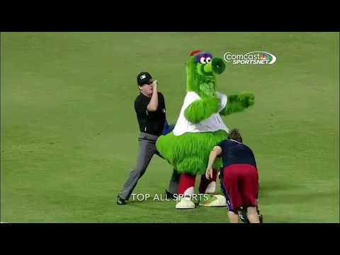 MLB Funny Mascots Moments