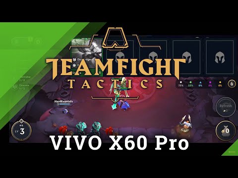 TFT Mobile Screen Recording on VIVO X60 Pro | Snapdragon 870 | 12GB RAM