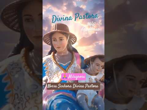 Nossa Senhora Divina Pastora - Padroeira de Sergipe 🙏🤍🕊🌍 #fe