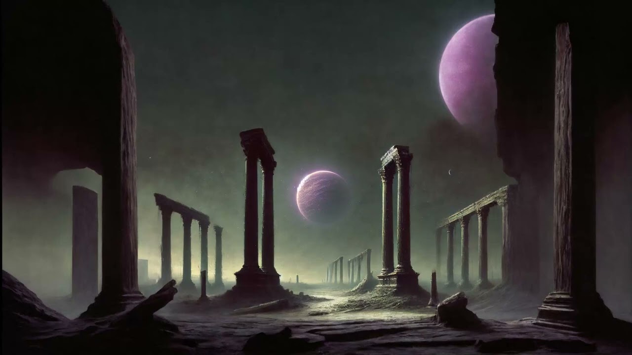 Colonnades of Strange Temples (1 Dark Ambient track for 11+ Hours)