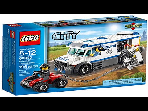 Lego City 60043 Prisoner Transporter - Lego Speed Build