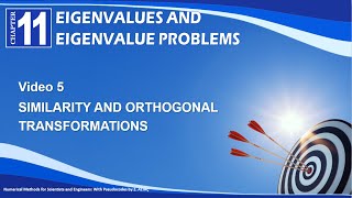 CHP11V5 SIMILARITY AND ORTHOGONAL TRANSFORMATIONS