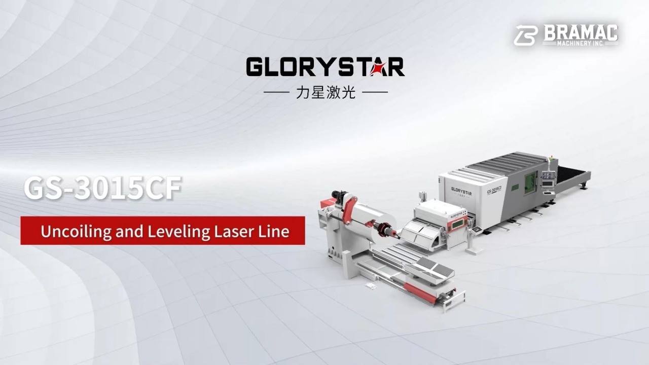 Glorystar GS-3015CF | Coil-Fed Laser Cutting for High-Volume Manufacturing
