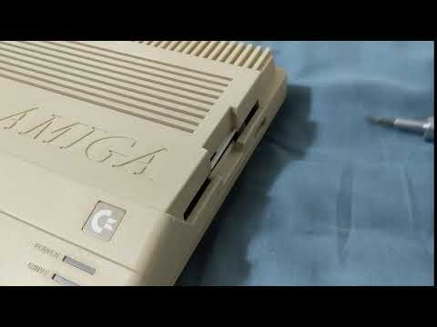 A Terrible Amiga Floppy Drive Eject Mechanism