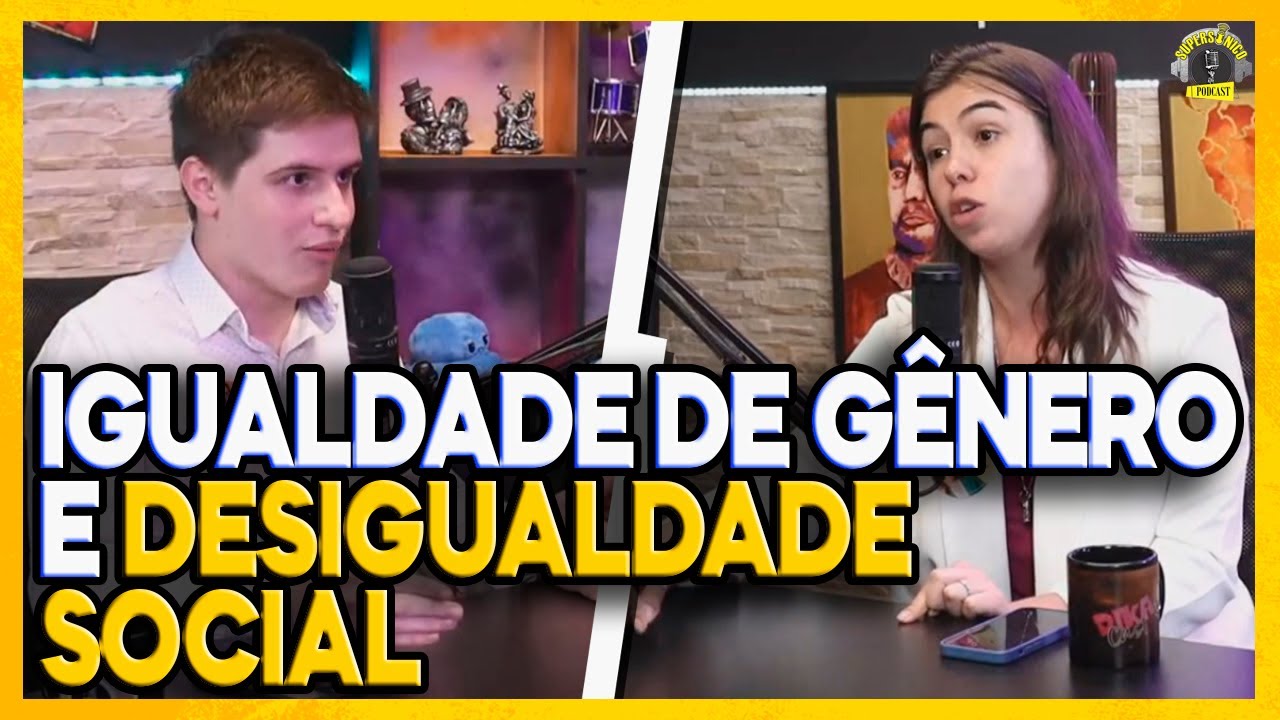 IGUALDADE DE GÊNERO - LUCAS PAVANATO & ISABELA RAHAL (DEBATE) - ✂️CORTES SUPERSÔNICO CAST