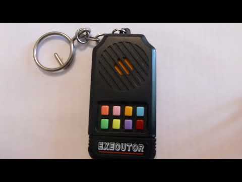 Sound effects toy from early 1990's the "Executor"