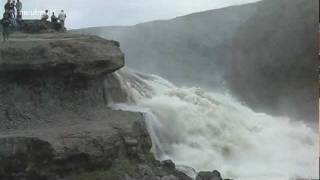 preview picture of video 'harufrei:  Gullfoss - ICELAND'