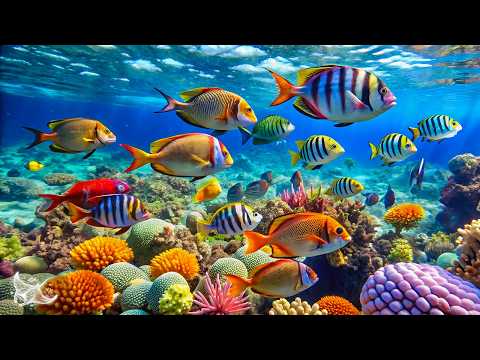 Relaxing Music for Stress Relief - Dive Into The Mesmerizing Underwater Realm, Meditation Music