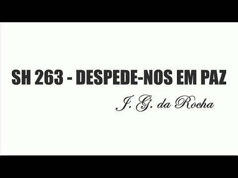 PLAYBACK SH 263 - DESPEDE NOS EM PAZ (SALMOS E HINOS)