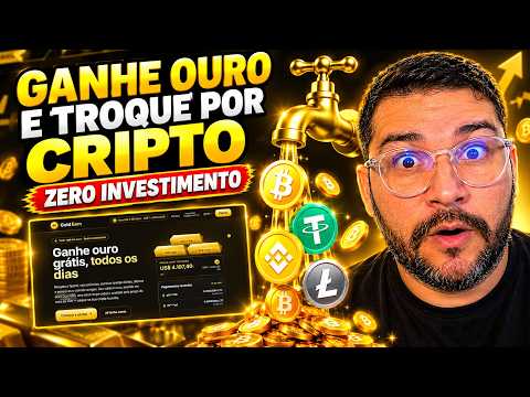 GANHE OURO NESSA NOVA FAUCET | GOLD EARN