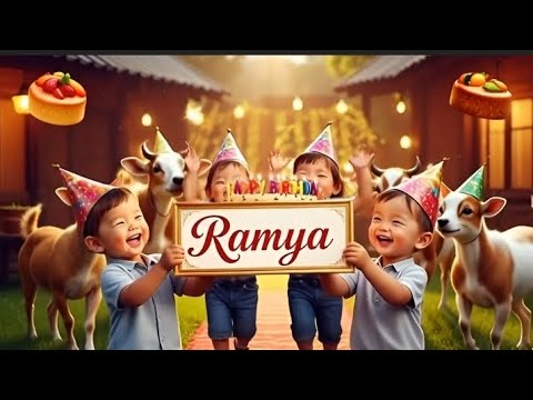 Happy birthday Ramya... #happybirthdaysong 