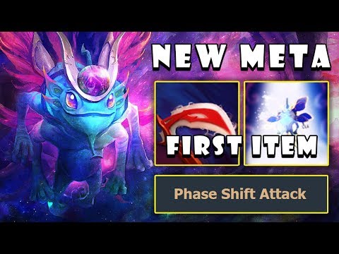 NEW META [Puck] First Item Desolator with Talent is Easy Free Attack | Dota 2 7.23