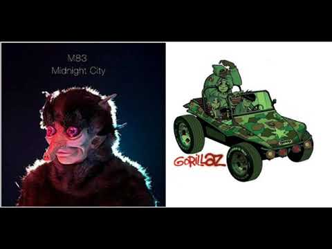 M83 X Gorillaz - Midnight City X Re-Hash (Wafer Stick Mashup)