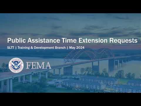 Time Extension Requests - EMMIE Decommissioning Training Series