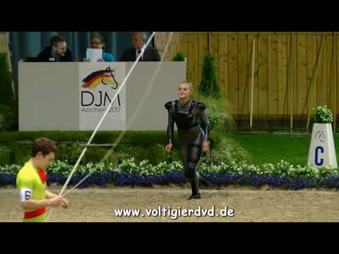 Kim Stahl - Damen 35 - DJM Voltigieren Aachen 2017