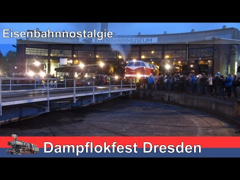 Dresdner Dampflokfest &175 Jahre Ferneisenbahn Dresden - Leipzig Teil 3