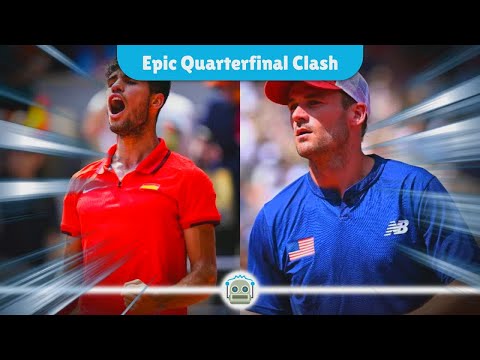 Alcaraz vs. Paul: Epic Quarterfinal Clash at the French Open!
